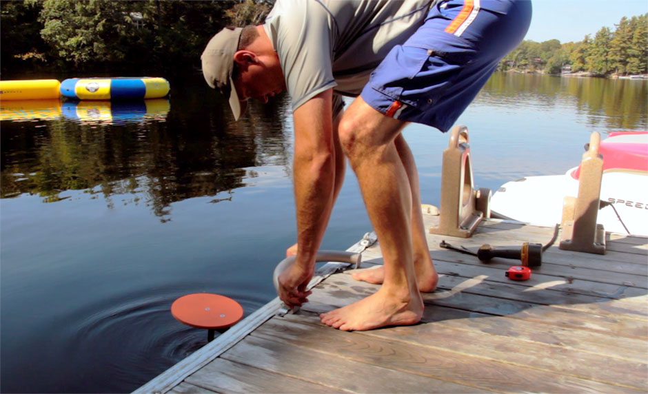 Dock Stool Installation
