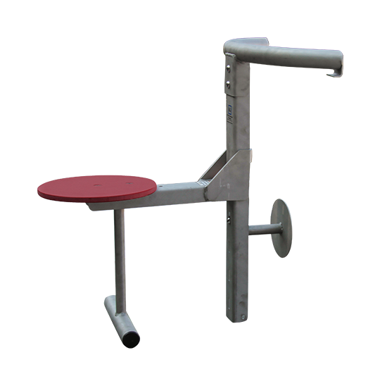 Dock Stool in Red