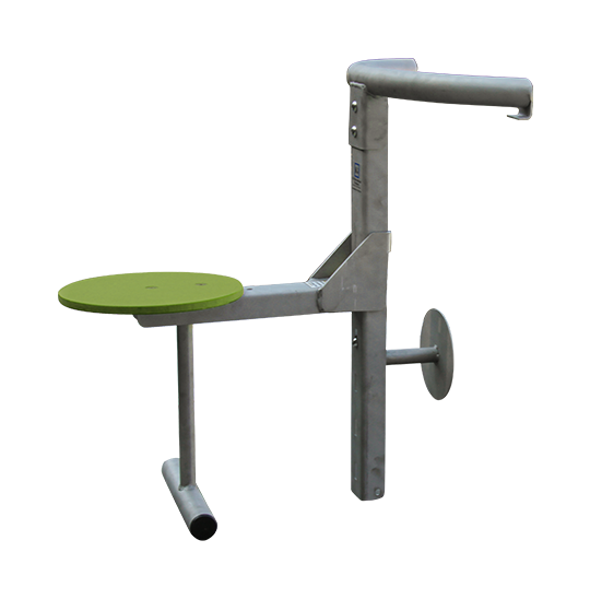 Dock Stool in Green